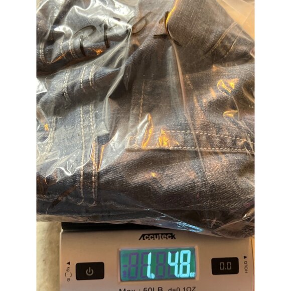 Harley-Davidson Womens Bootcut Jeans Size 12 Studded Embellished Pocket Denim - Picture 10 of 10